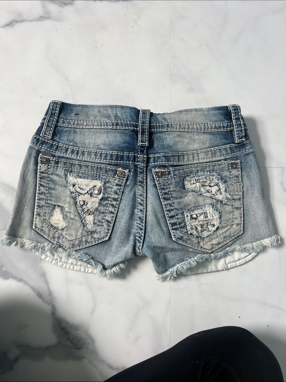 Miss Me low rise shorts